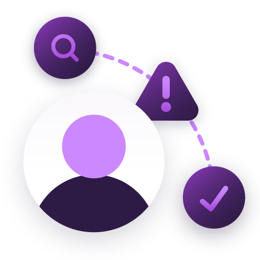 Member profile connected to verification, screening and approval checks during digital onboarding.