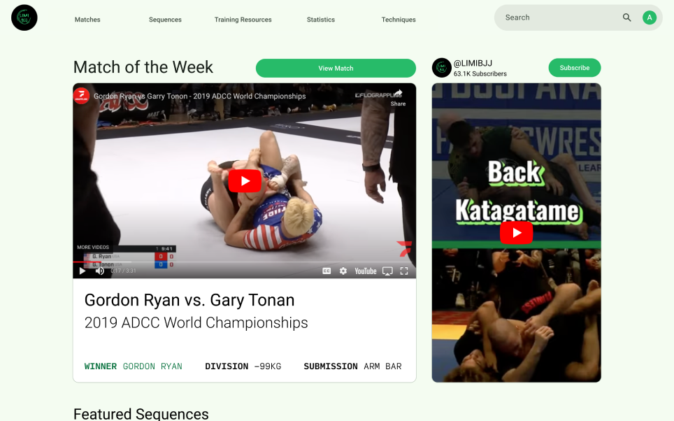 Landing page for Outlier