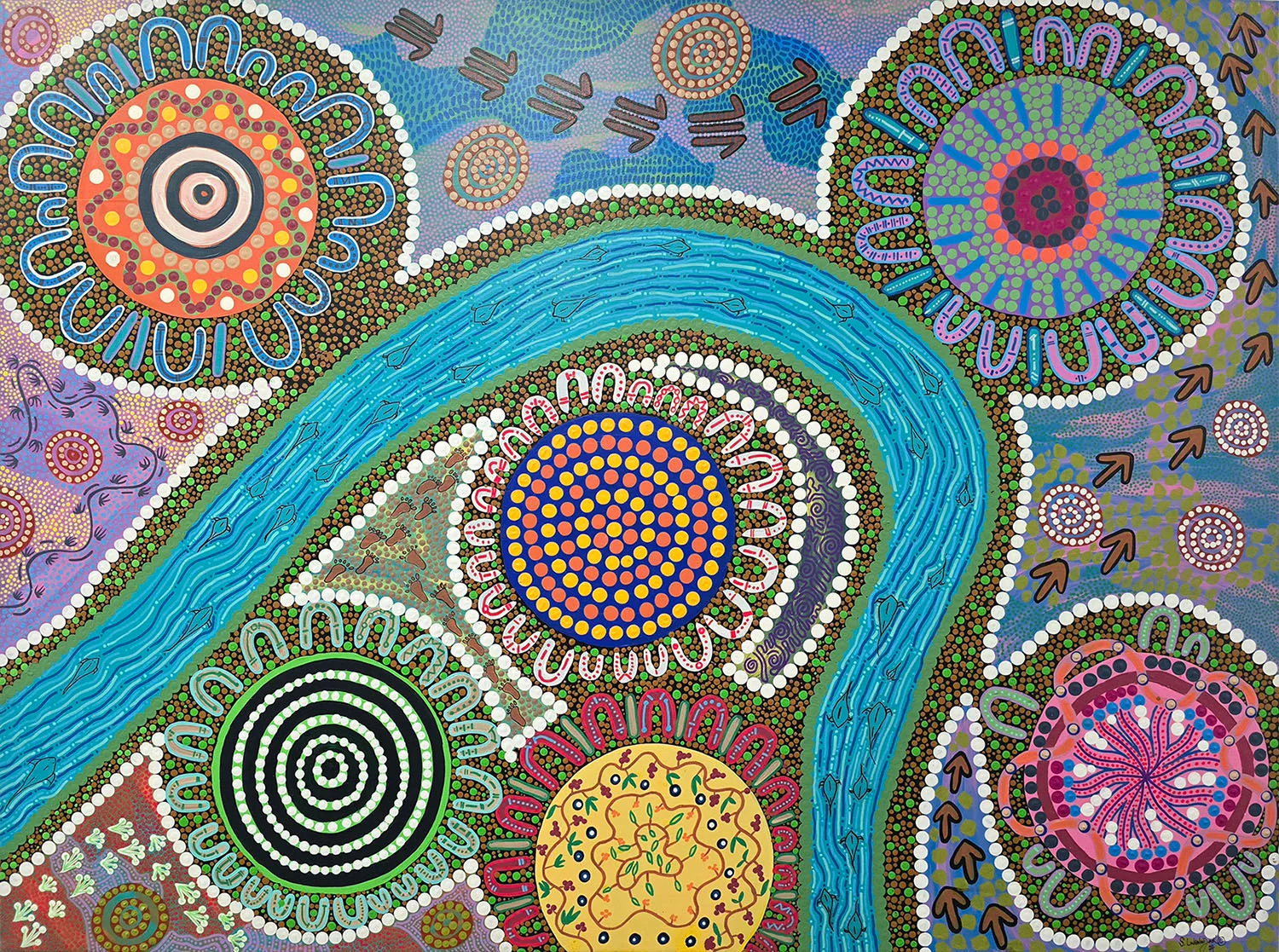 RDHS Artwork by Indigenous Artist Stephanie Lingwoodock
