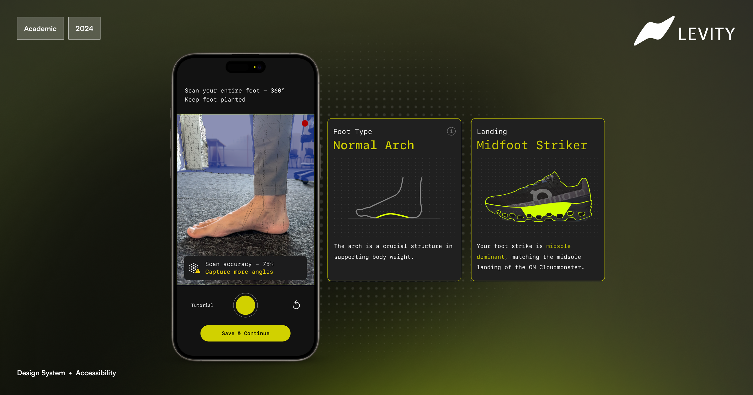 Levity: Revolutionizing footwear with AI-driven scans to recommend the best running shoes
