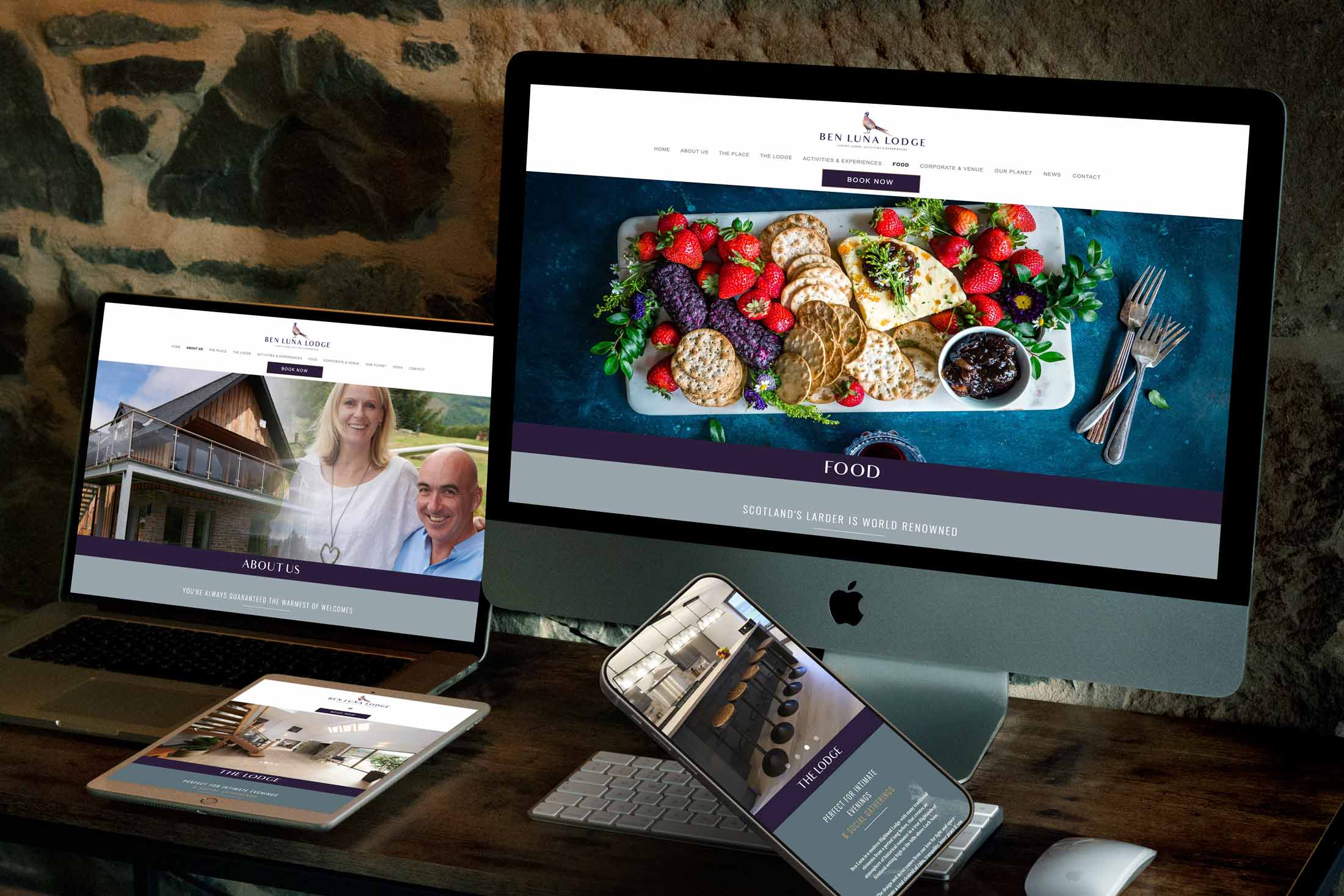 Web Designer Scotland Ben Luna Lodge