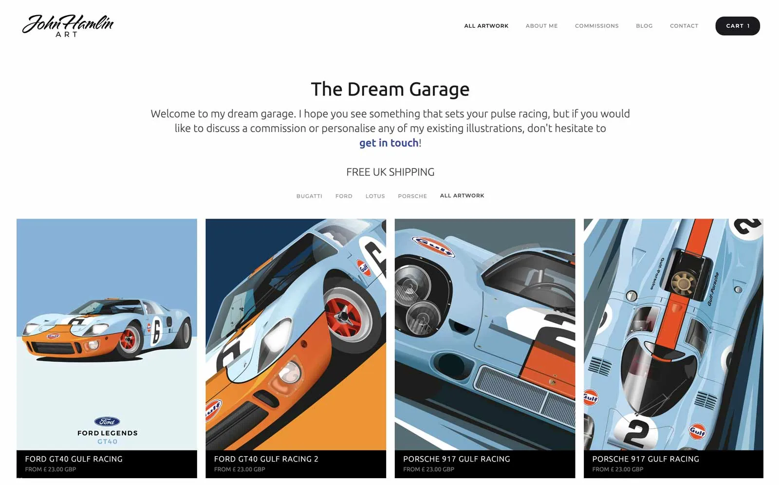 Car Illustration Edinburgh and the borders