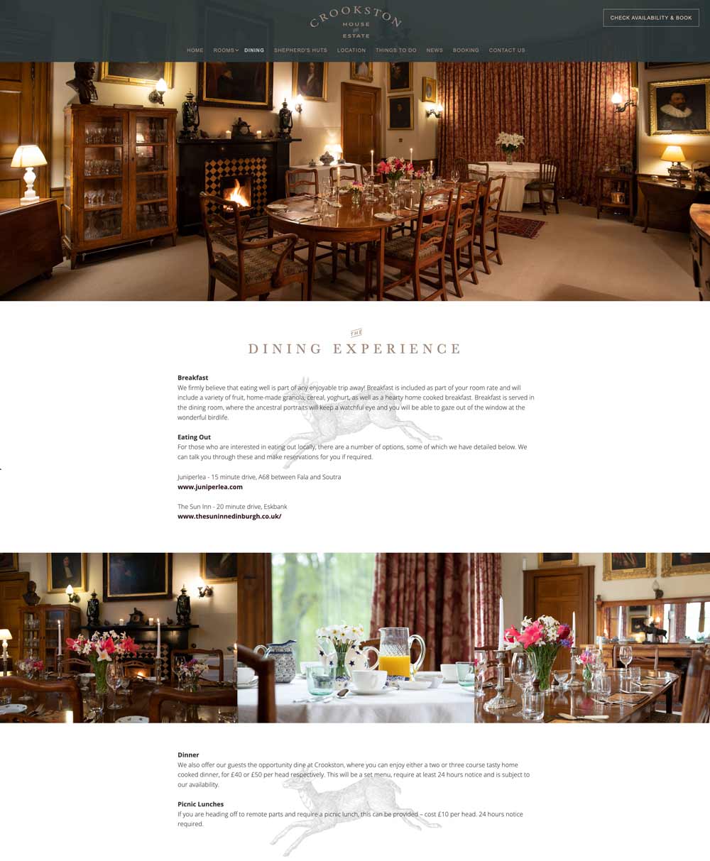 Website design branding Edinburgh