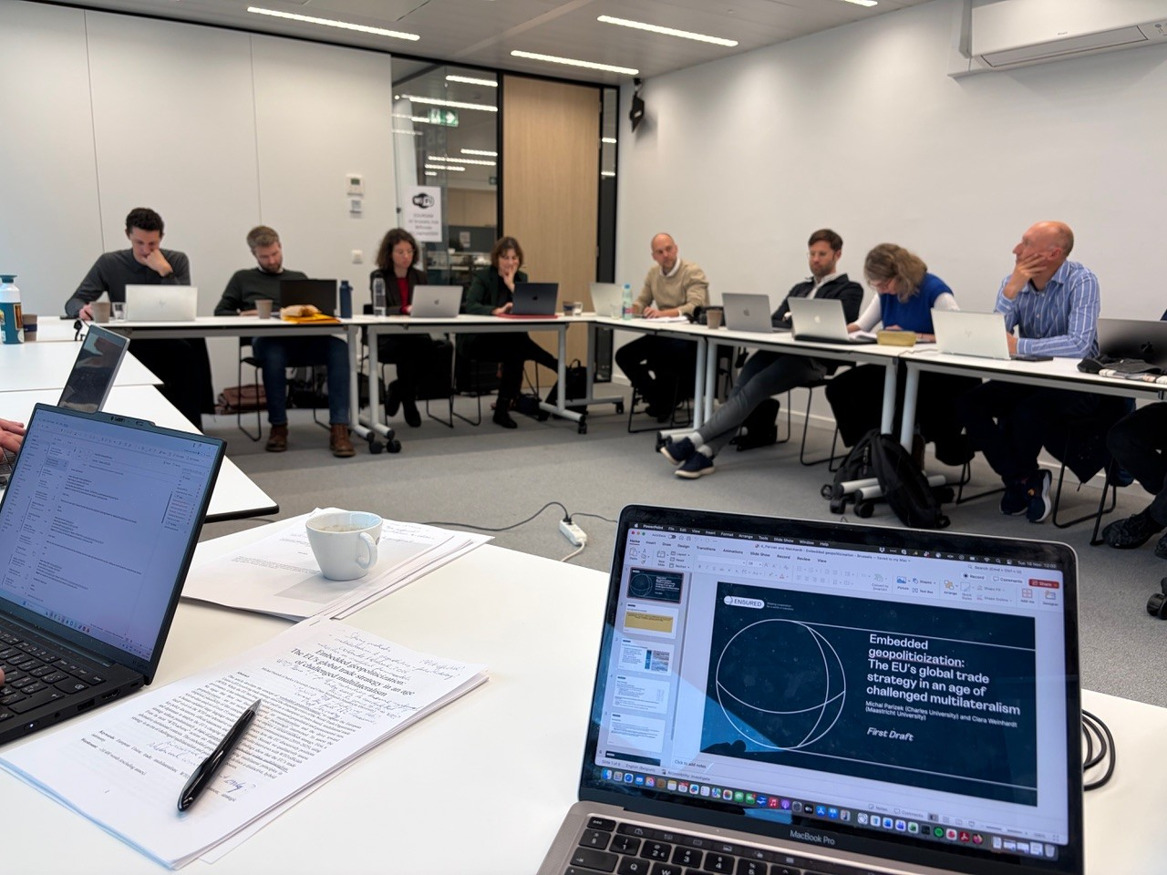 Driving Collaboration in Horizon Europe: ENSURED–NAVIGATOR Workshop Sharpens Academic Outputs