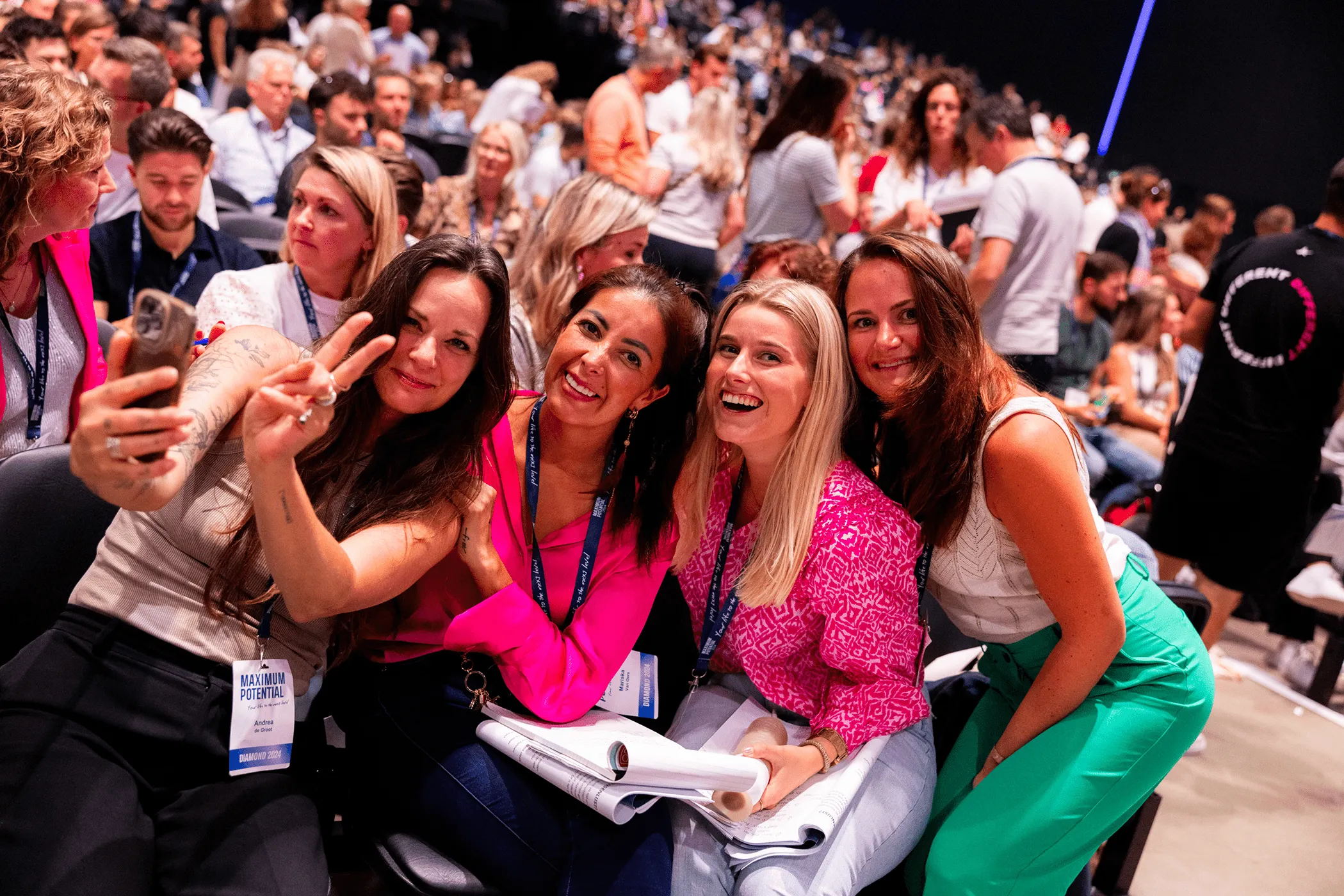 Interactie met het publiek Maximum Potenial