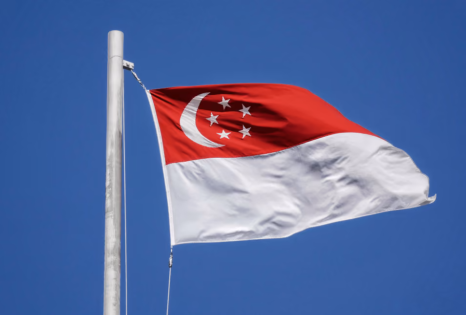 Image of Singaporean flag