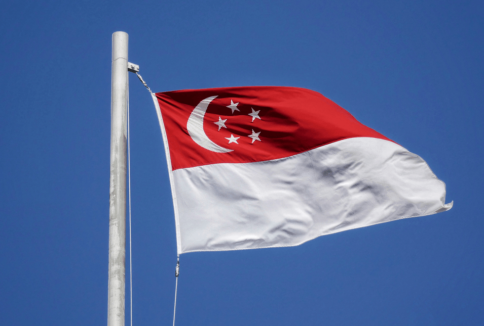 Image of Singaporean flag