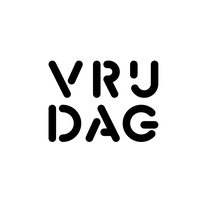 woord vrijdag in zwarte letters in wit tekstvlak