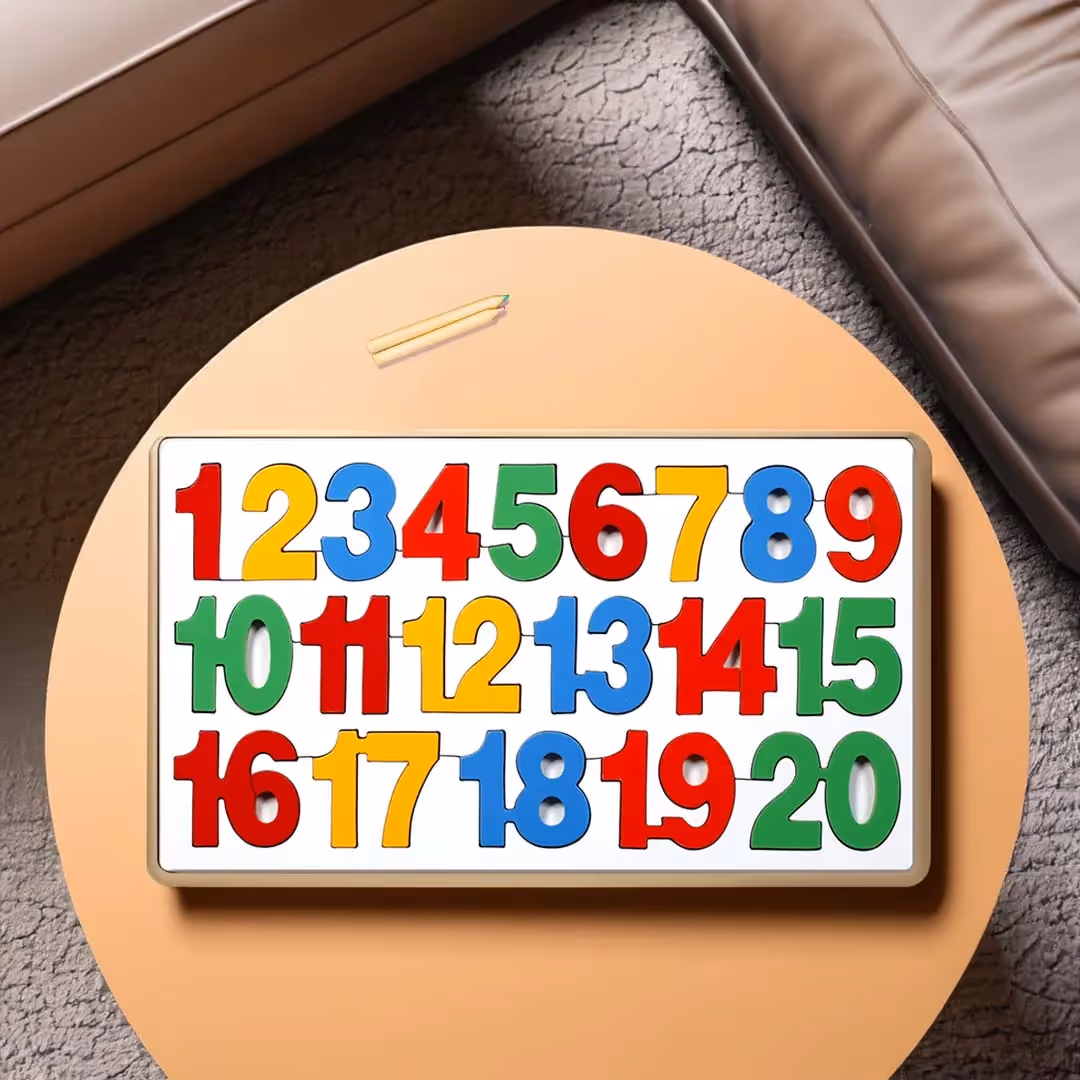 Counting Inset Puzzle ( 1 to 20)