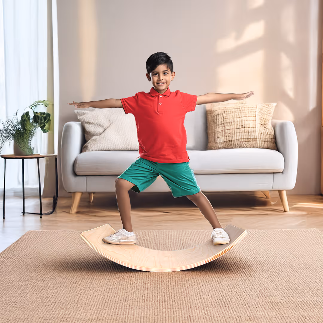 Wooden Curved Balance Board