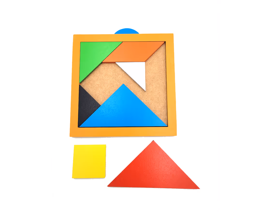 Tangram Coloured