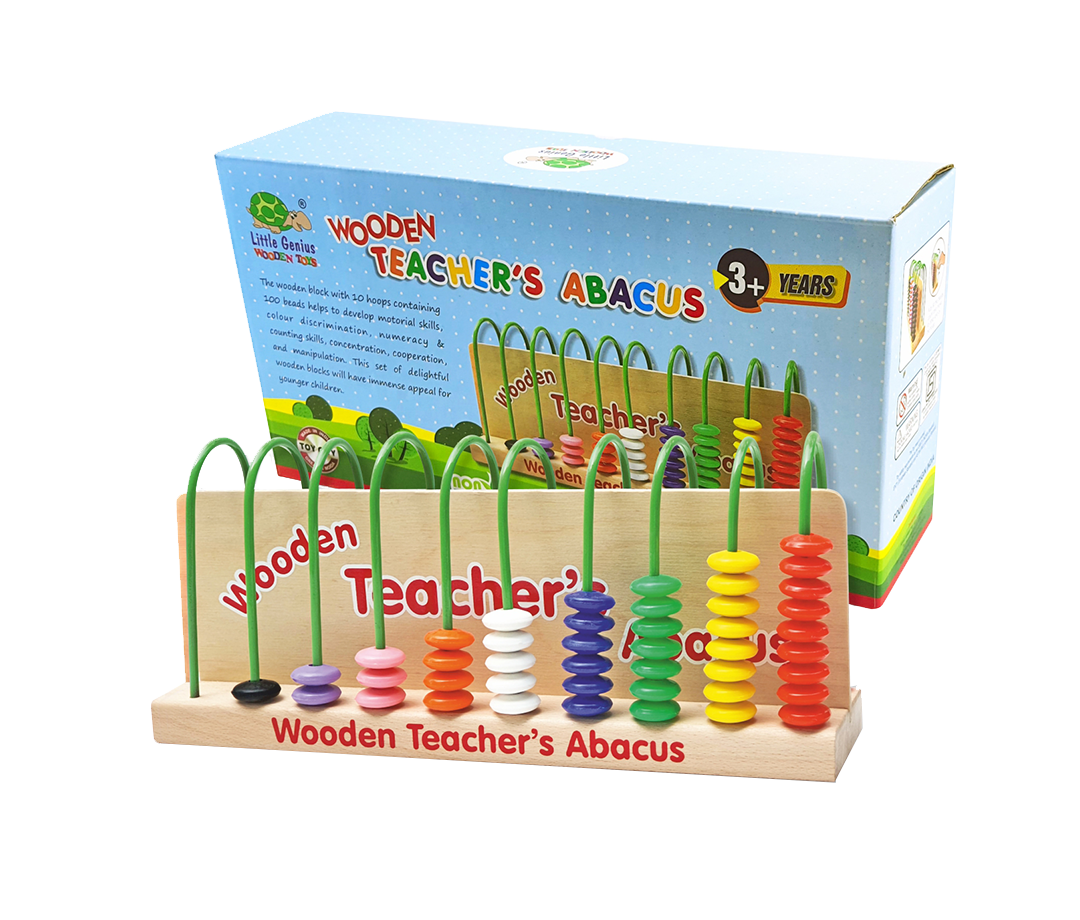 Wooden Teacher 'S Abacus, 3 Years & Above