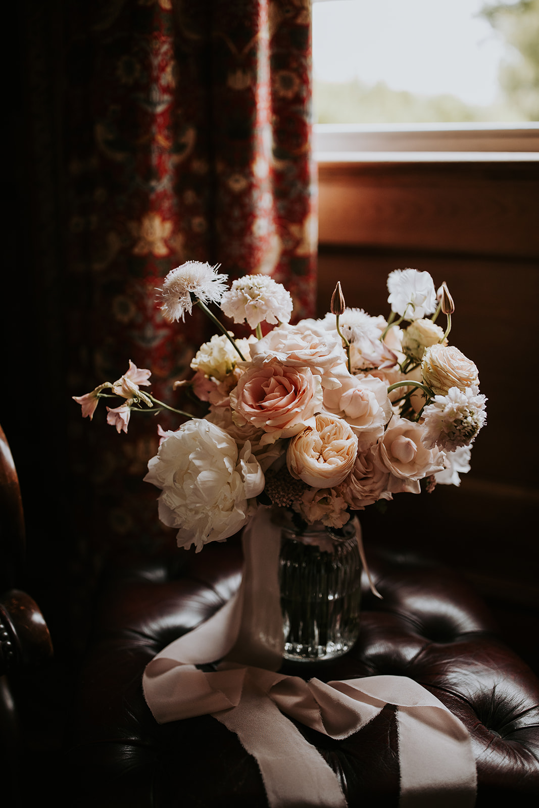 Autumn bridal bouquet - jemma khan lake district wedding florist