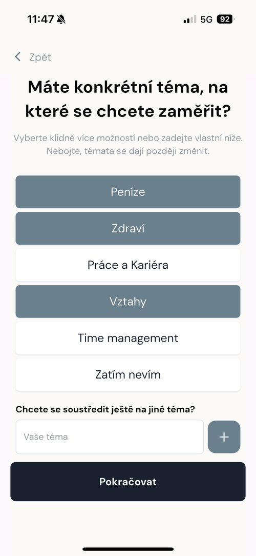 Navod krok 2 - volba temat