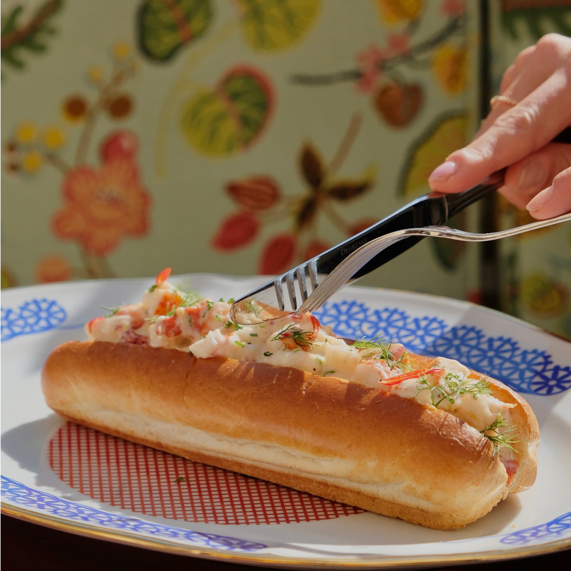 Lobster roll of Casa Monti Restaurant