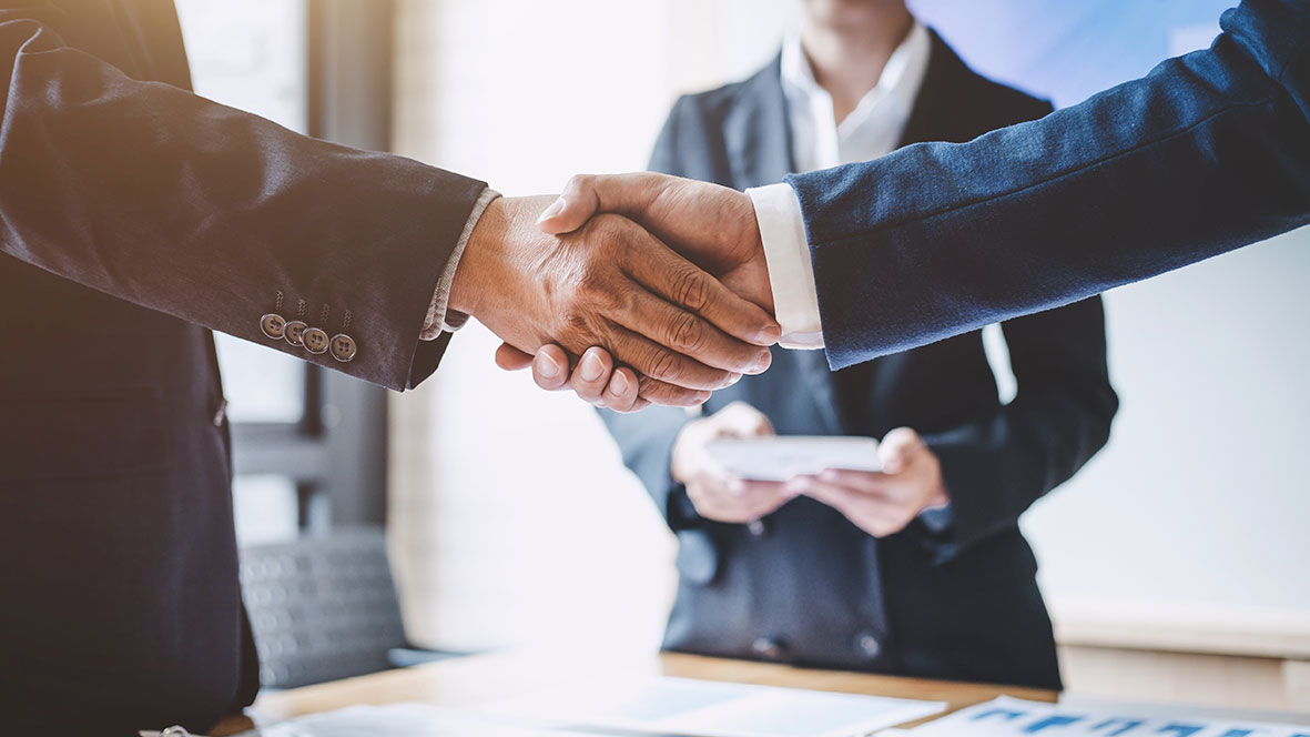 win hvac proposal hvac bid handshake