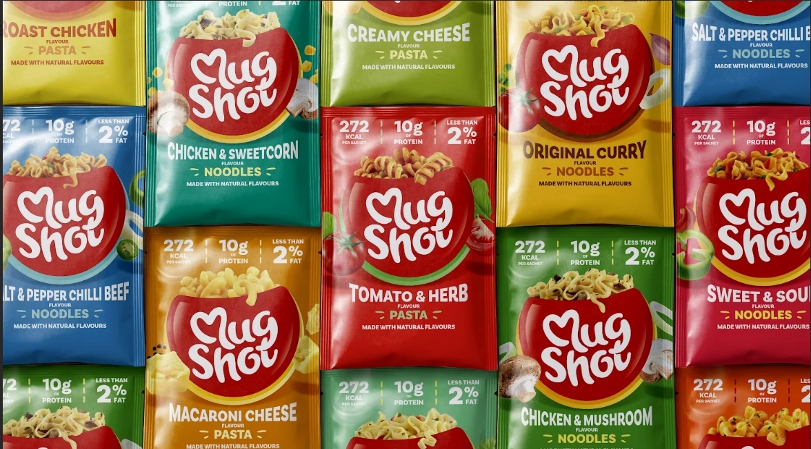 Princes Mug Shot range packaging