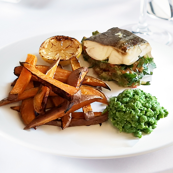 Fish and chips from Chilli's healthier home recipe