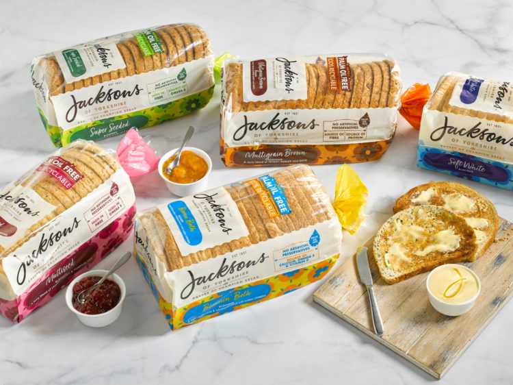 Jacksons of Yorkshire bloomer packaging