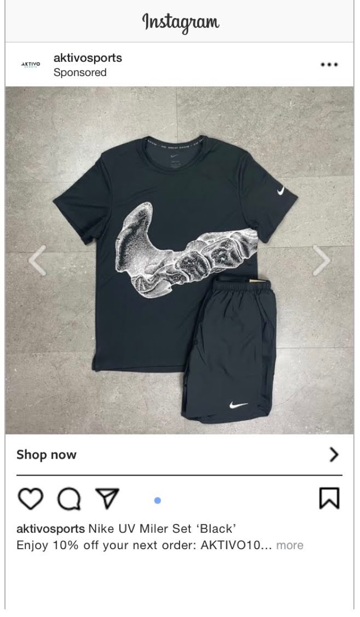 Aktivo Sports ad creative 2