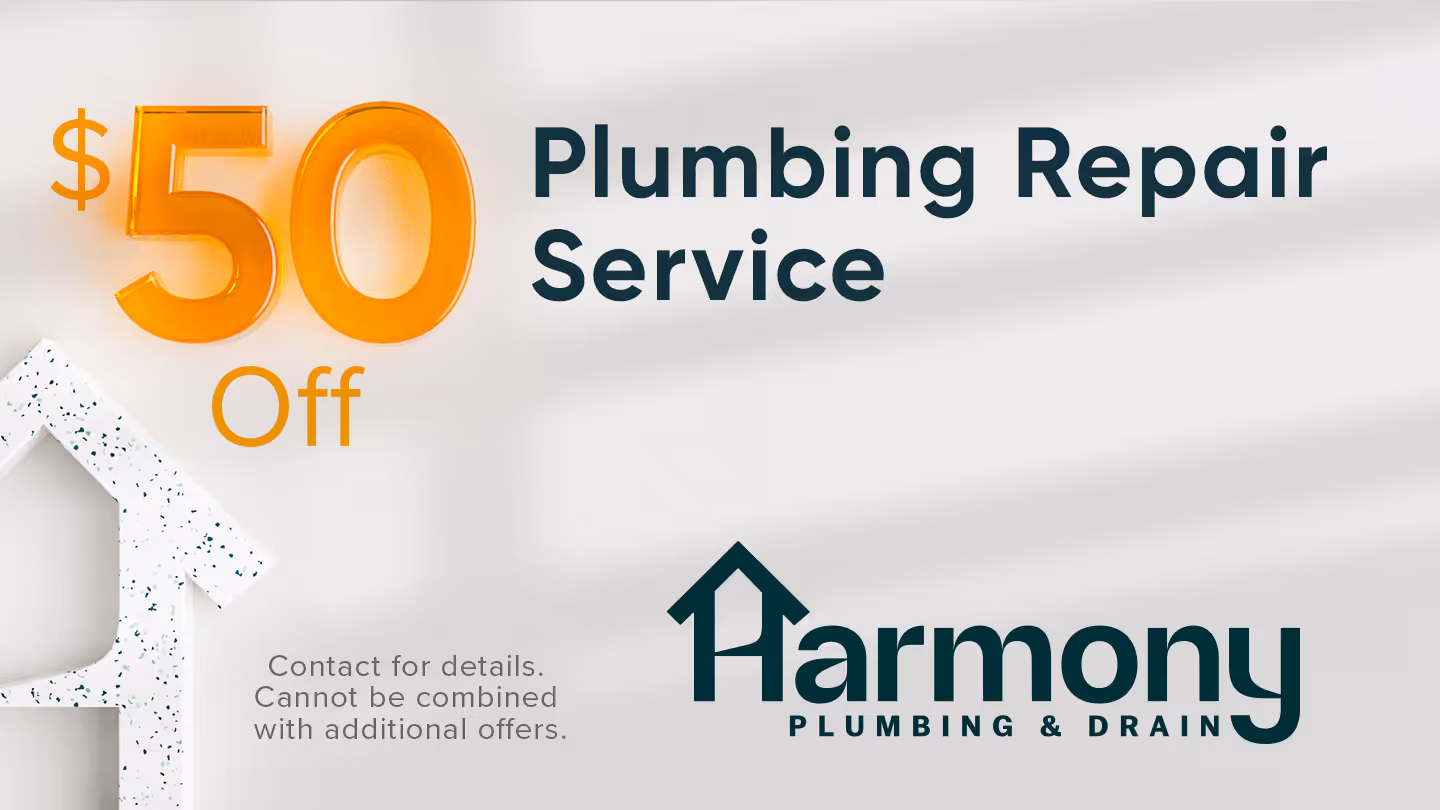 $50 Off plumbing repairs