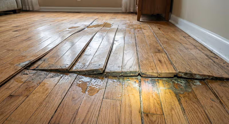 a clogged kitchen sink