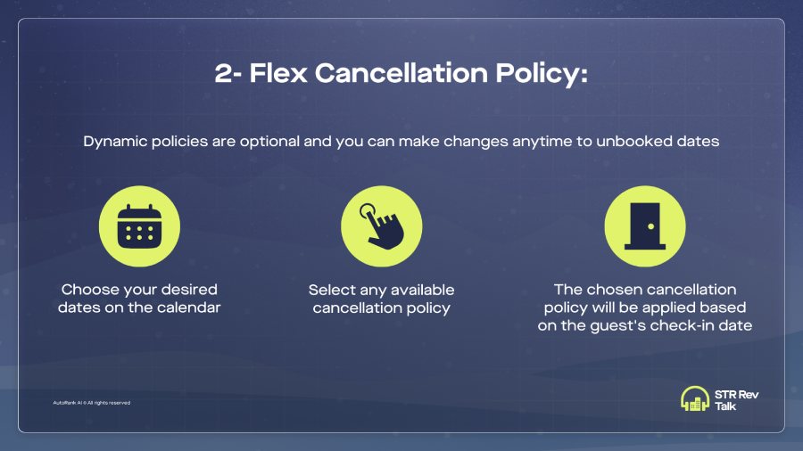 Dynamic cancellation policies are a revenue lever