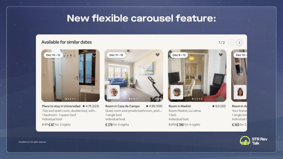Flexible carousels and maps change how you get discovered