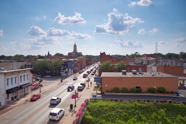 Arial view of Maryville