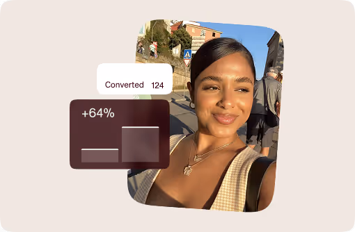A woman is smiling for a picture.