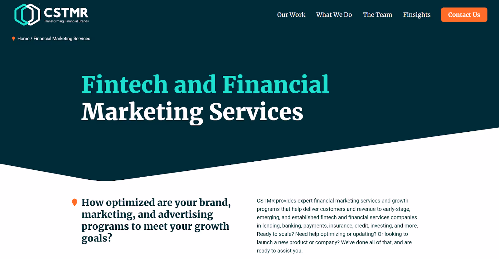 Marketing Agency: CSTMR