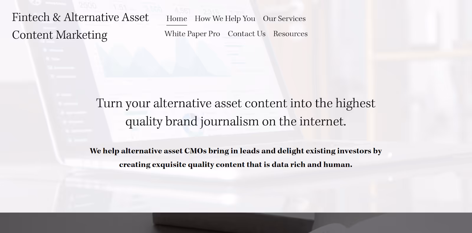Marketing Agency: Fintech Cntent Marketing Ltd