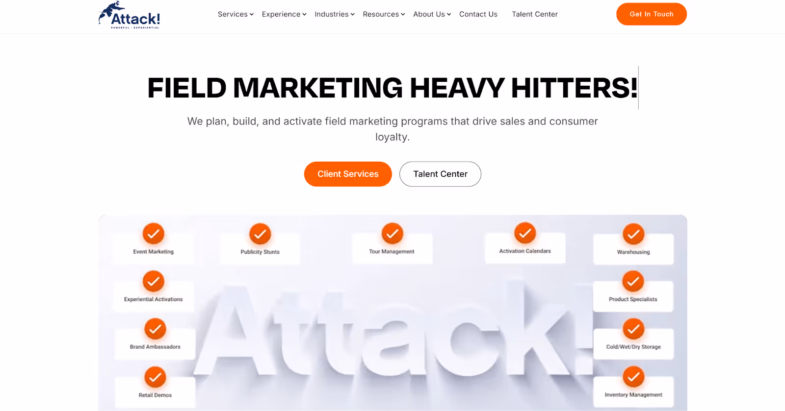 Event Marketing Agency: Attack! Marketing