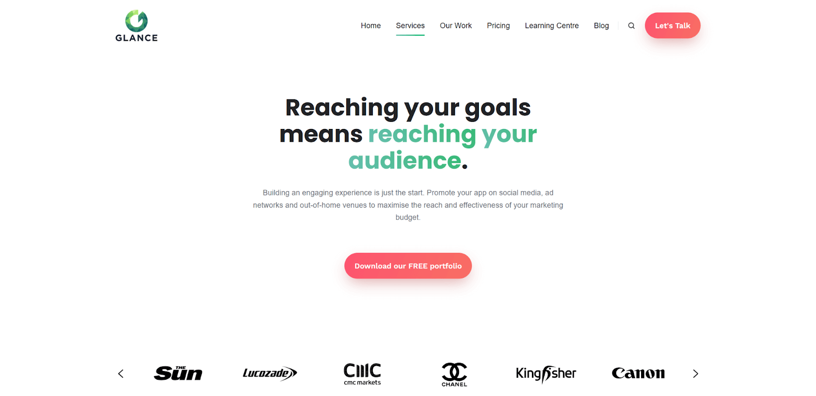 Marketing Agency: Glance Group
