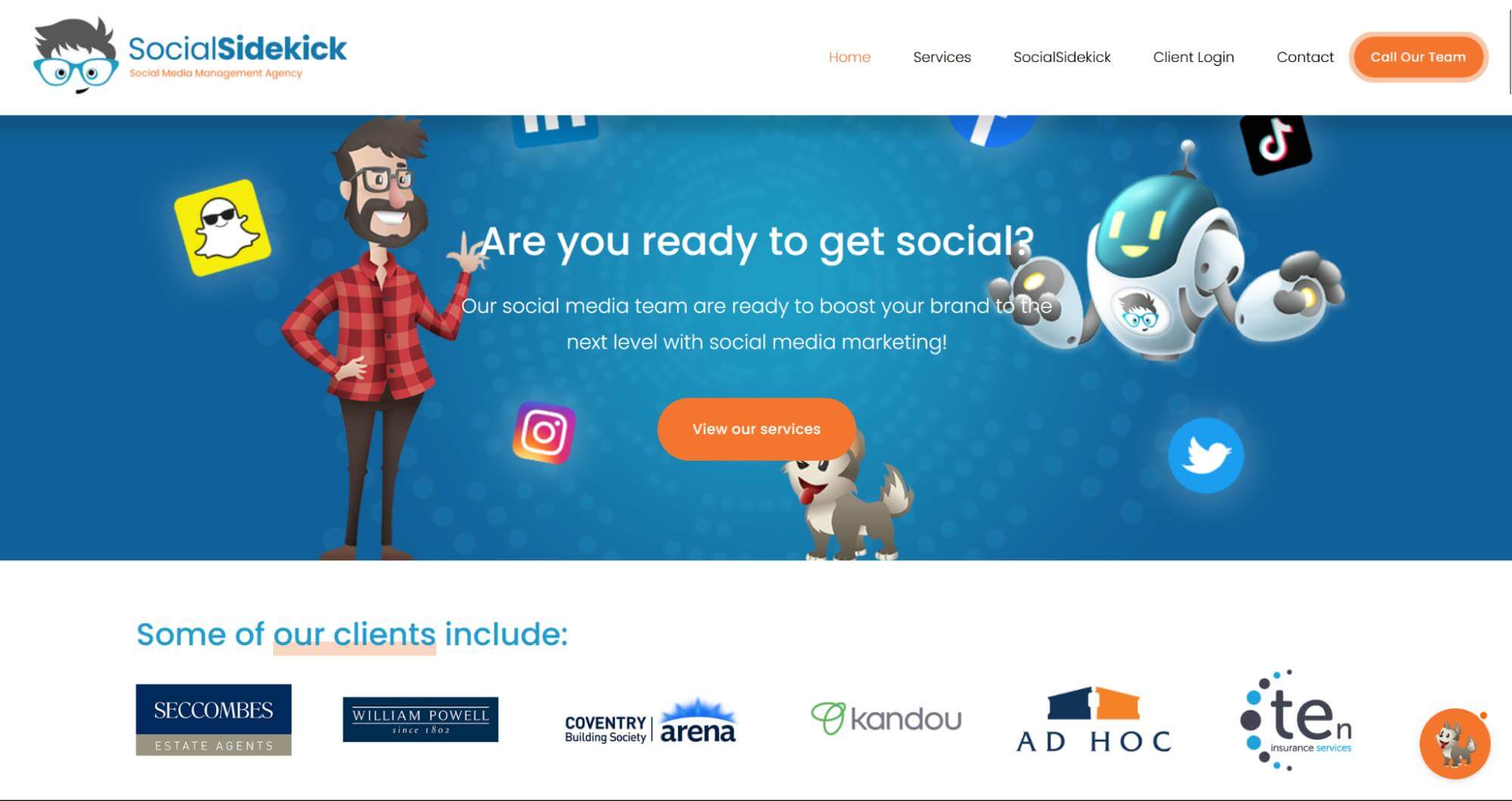 Social Media Agency: SocialSidekick