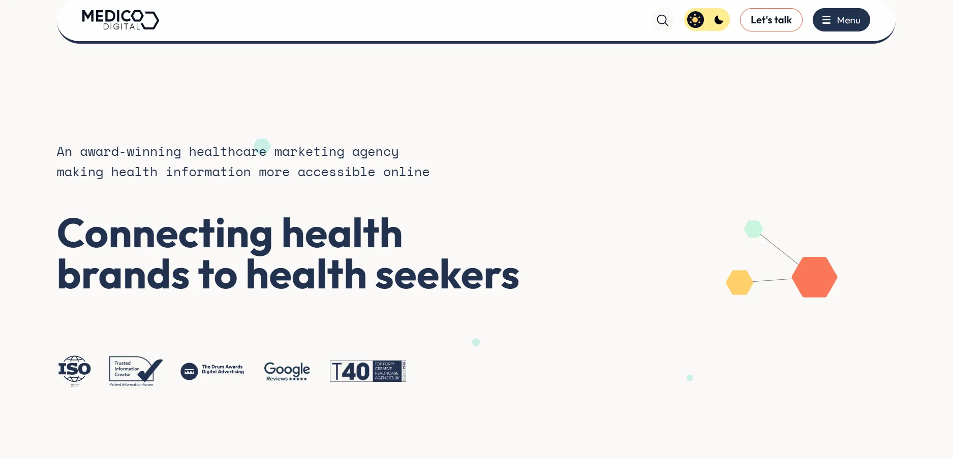 Medico Digital helps healthcare brands reach audiences with award-winning strategies.