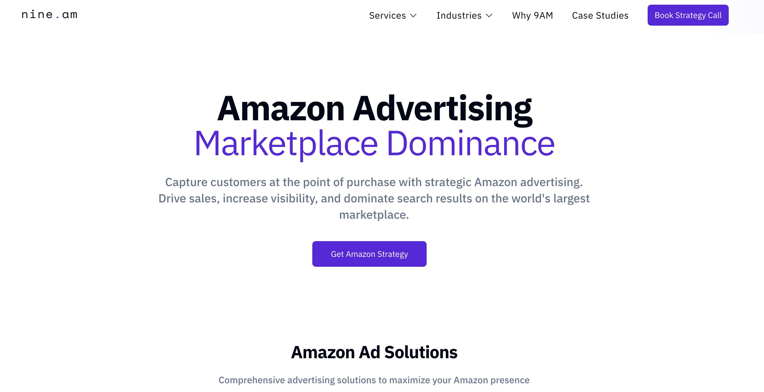 9am amazon advertising agency