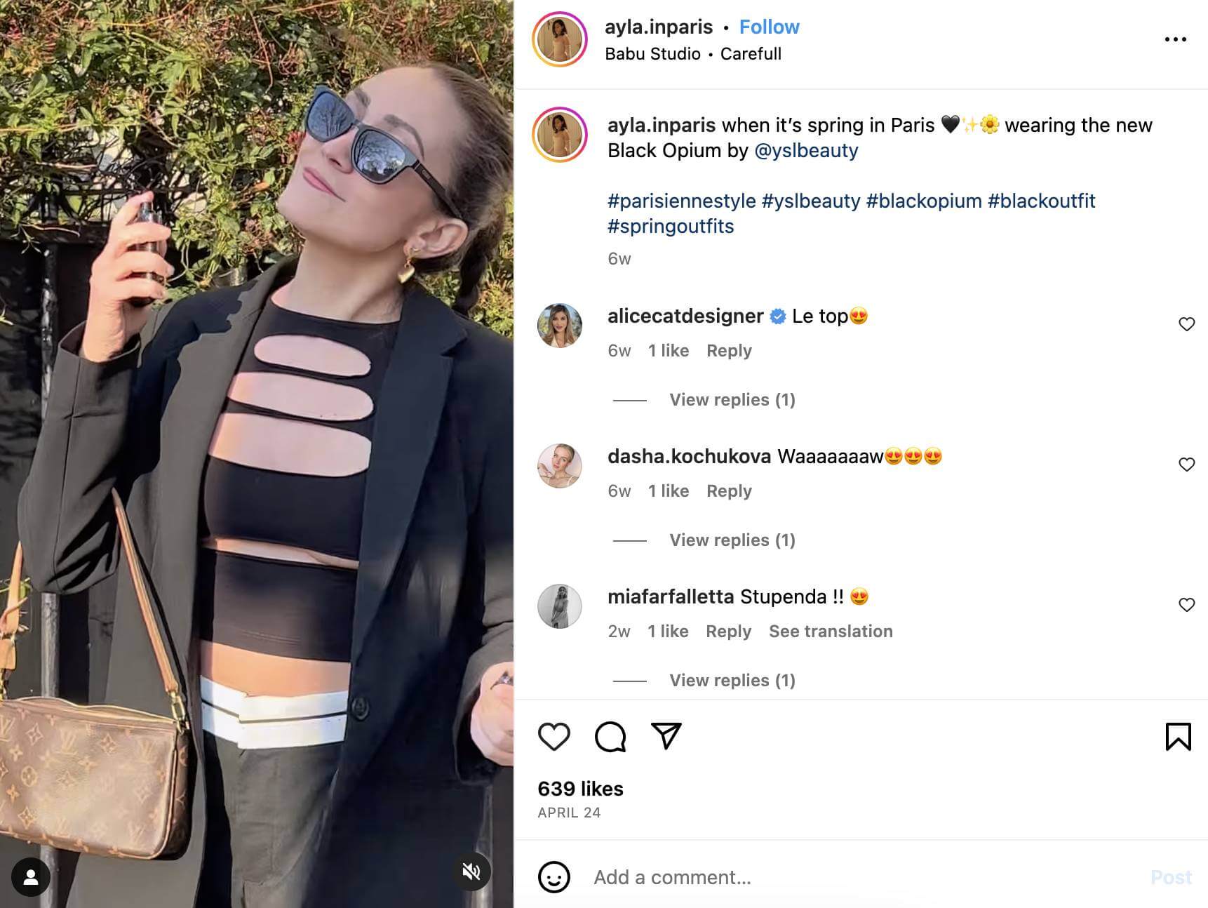 ayla.inparis content