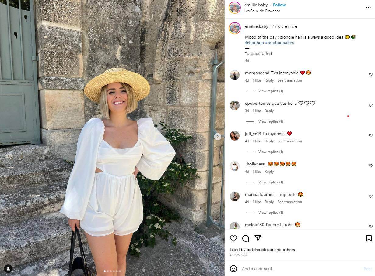 emiliie.baby content