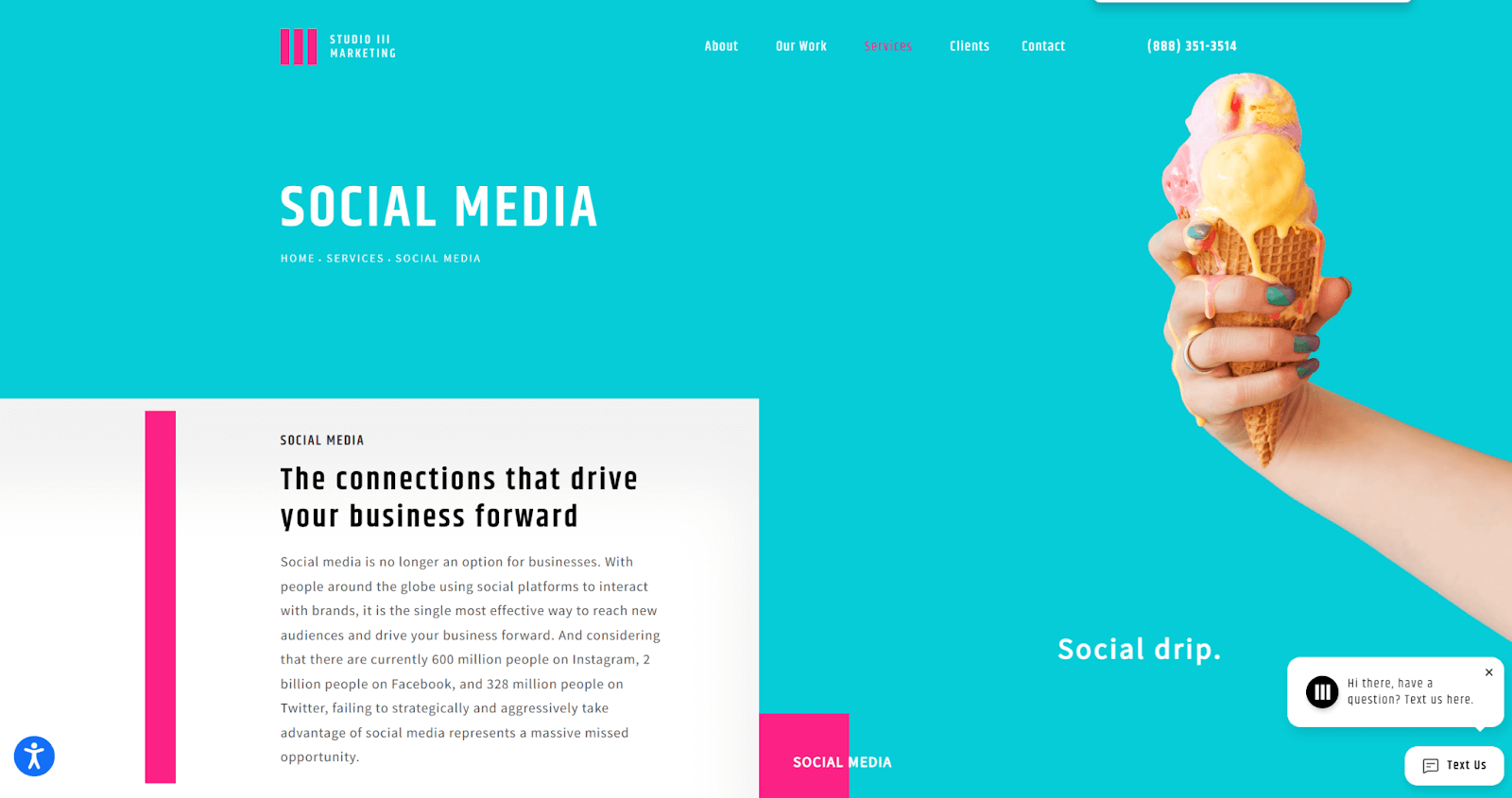 Social Media Agency: Studio III Marketing