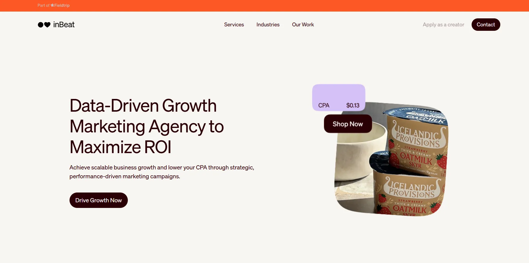 Growth Marketing Agency in NYC: inBeat