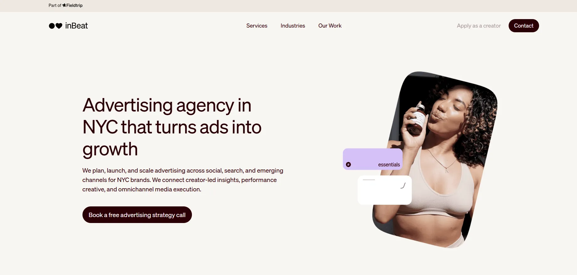 Top Advertising Agency in NYC: inBeat