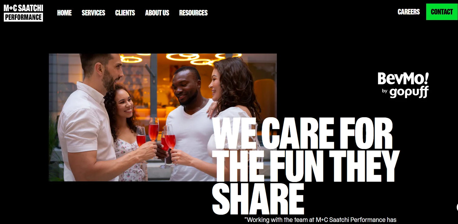 Performance Branding Agency in NYC: M&C Saatchi Performance