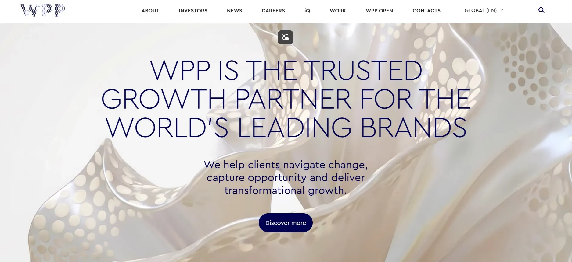 WPP global advertising and communications company.