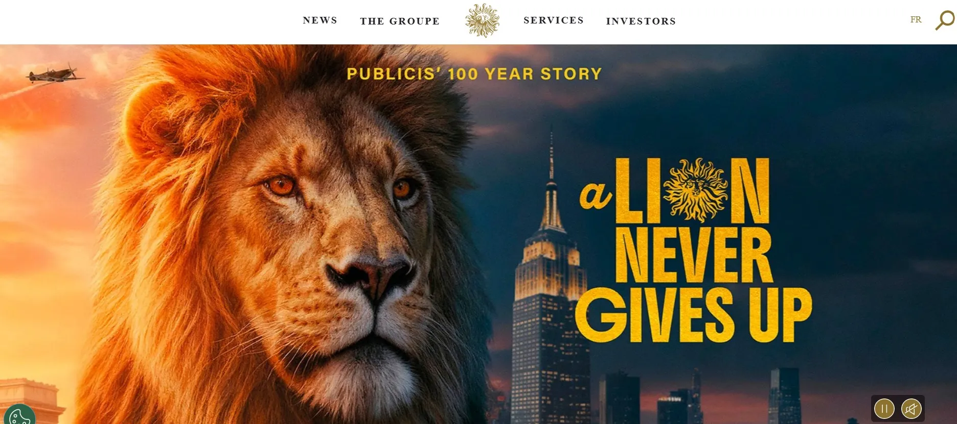 Publicis Groupe global communications company combining media, data, and creative.
