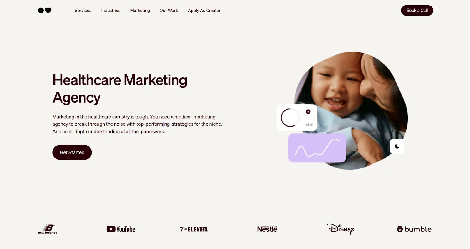 Top healthcare marketing agency: inBeat Agency