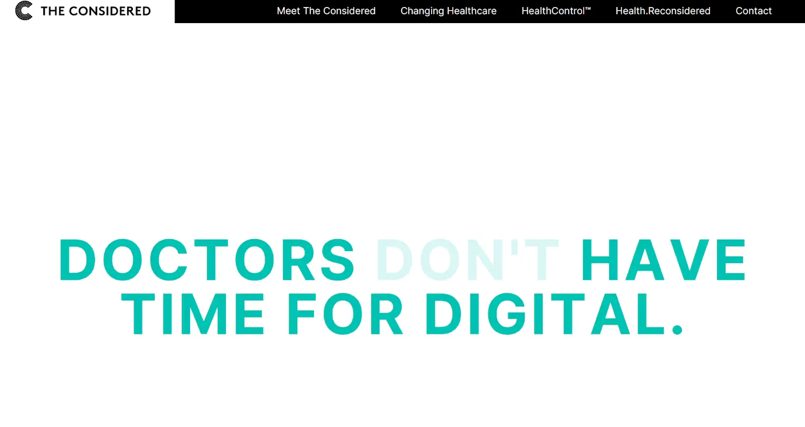 Top healthcare marketing agency: The Considered