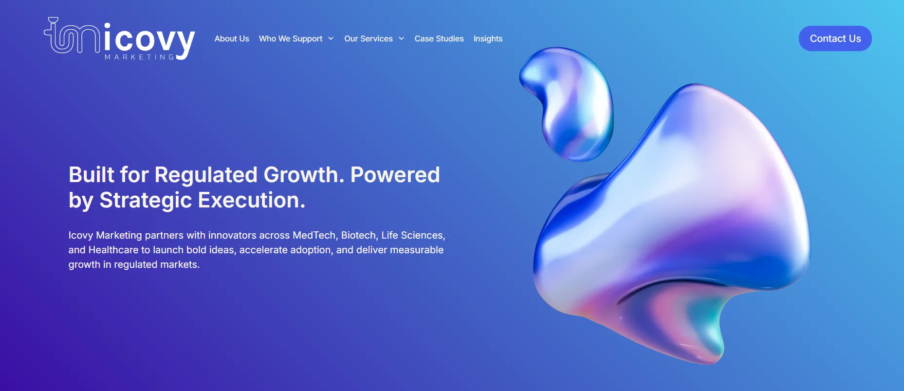 Top healthcare marketing agency: Icovy Marketing