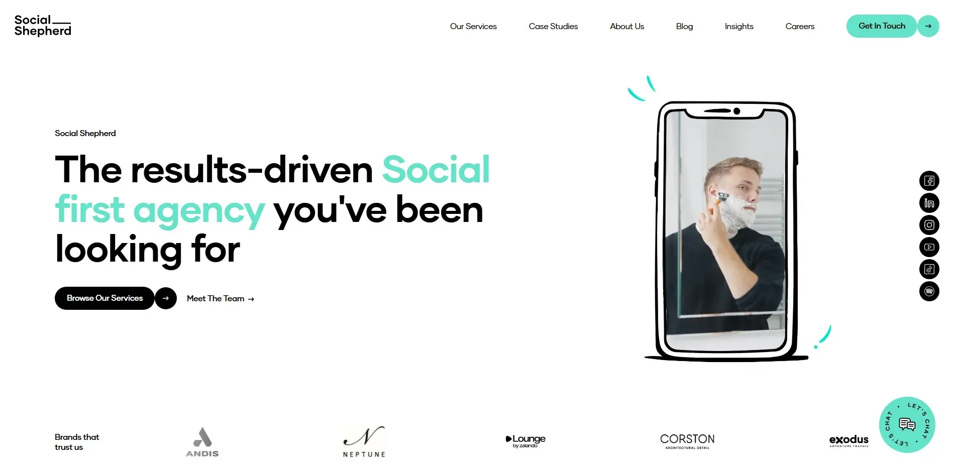 Social Shepherd agency delivering social growth and paid media strategy.