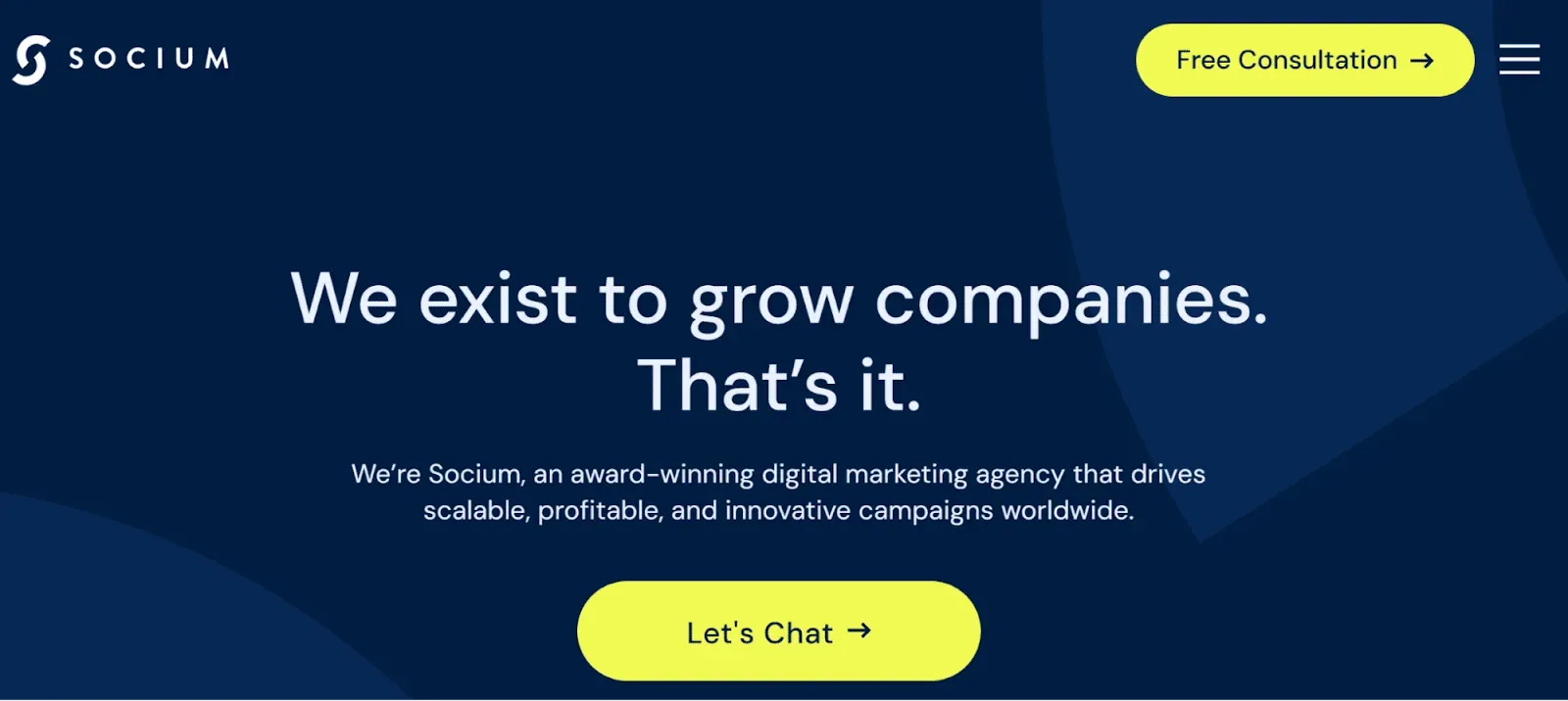 Socium Media agency managing paid social campaigns and performance marketing.